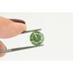Round Cut Diamond Fancy Green Color 2.50 Carat SI1