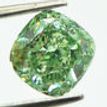 Cushion Cut Diamond Fancy Green Color 1.70 Carat SI1