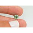 Cushion Cut Diamond Fancy Green Color 1.70 Carat SI1