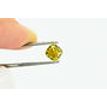 Cushion Cut Diamond Fancy Yellow VS2 1.03 Carat