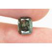 Cushion Diamond Fancy Deep Green Color 1.46 Carat 