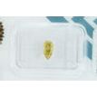 Pear Shape Diamond Fancy Yellow Brown 0.53 Carat SI1 IGI Certificate