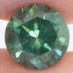 Round Cut Diamond Fancy Green 2.08 Carat VS2