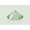 Round Diamond Fancy Green Color 2.01 Carat SI1