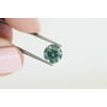 Round Cut Diamond Fancy Green Color Loose 1.98 Carat VS2