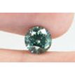 Round Cut Diamond Fancy Green Color Loose 1.98 Carat VS2
