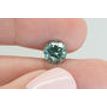 Round Cut Diamond Fancy Green Color Loose 1.98 Carat VS2