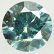 Round Cut Diamond Fancy Green Color Loose 1.98 Carat VS2