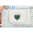 Heart Shape Diamond Fancy Green Color VS2 2.71 Carat