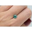 Loose Round Fancy Green Diamond 1.41 ct 
