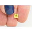 Loose Yellow Princess Diamond 0.82 Carat SI2