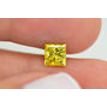 Fancy Yellow Princess Cut Diamond 1.20 Carat VS2