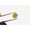 Radiant Cut Diamond Fancy Brownish Yellow 1.08 Carat VS1 GIA Certificate