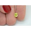 Loose Fancy Yellow Cushion Diamond 1.01 Carat SI1