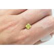 Loose Radiant Shaped Diamond Fancy Yellow 1 Carat Real Natural Enhanced SI1
