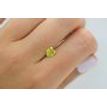 Loose Fancy Yellow Heart Diamond 0.79 Carat VS1