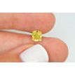 Loose Radiant Diamond Fancy Yellow 1.07 Carat SI1