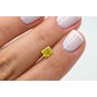 Loose Yellow Radiant Diamond 0.76 Carat SI1