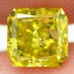 Loose Fancy Yellow Radiant Diamond SI1 0.84 Carat