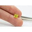 Princess Cut Diamond Yellow Color 1.42 Carat VS2