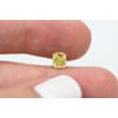 Loose Yellow Radiant Diamond 0.87 Carat VS1