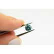 Loose Round Shape Diamond Fancy Turquoise Color 0.80 Carat SI2 Enhanced Real