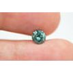 Loose Round Shape Diamond Fancy Turquoise Color 0.80 Carat SI2 Enhanced Real