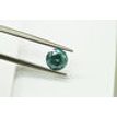 Round Shaped Diamond Fancy Turquoise SI2 1.17 Carat