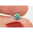 Loose Fancy Green Round Diamond 0.71 Carat VS2