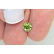 Fancy Green Round Diamond 0.81 Carat SI2