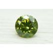 Fancy Green Round Diamond 0.81 Carat SI2