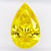 Pear Shape Diamond Fancy Yellow IGI Certified 1.00 Carat SI1