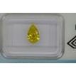 Pear Shape Diamond Fancy Yellow IGI Certified 1.00 Carat SI1