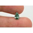 Pear Shape Diamond Fancy Turquoise Color VS1 1.00 Carat 