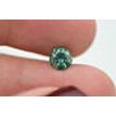 Round Shape Diamond Certified 0.81 Carat Fancy Green Color VS2