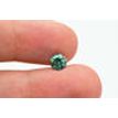 Round Shape Diamond Certified 0.81 Carat Fancy Green Color VS2