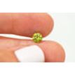 Round Diamond Fancy Olive Green SI1 0.72 Carat