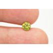 Round Diamond Fancy Olive Green SI1 0.72 Carat