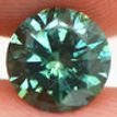 Green Round Diamond 1.20 Carat SI2