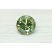 Loose Round Diamond Green Color 0.72 Carat SI2