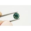 Fancy Green Round Cut Diamond 0.90 Carat VS1