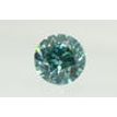 Round Cut Diamond Fancy Green Color 1.00 Carat VS1