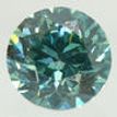 Round Cut Diamond Fancy Green Color 1.00 Carat VS1