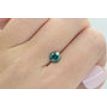 Loose Round Diamond Fancy Green 1.08 Carat VS2