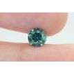 Loose Round Diamond Fancy Green 1.08 Carat VS2
