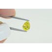 Pear Shape Diamond Fancy Yellow Color 1.00 Carat SI1