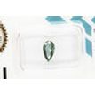 Pear Shape Diamond Fancy Greenish Blue 1.01 Carat SI1 IGI Certified