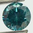 Fancy Green Round Diamond 1.06 Carat VVS2