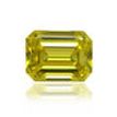 Emerald Diamond Fancy Yellow Color 0.98 Carat VVS2