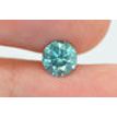 Round Diamond Fancy Turquoise 0.93 Carat SI1